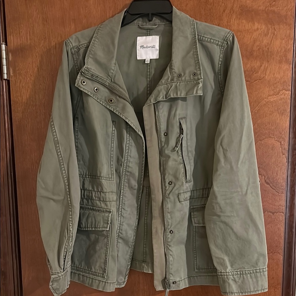 Madewell Olive Green Utility Jacket